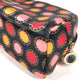 BVLGARI PARFUMS All-Over Logo Makeup Pouch Cosmetic Pouch Clutch Bag Pouch Polyester Unisex Black