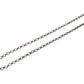 CHROME HEARTS ロールチェーン ロング アクセサリー ネックレス SV925 ユニセックス シルバー