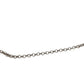 CHROME HEARTS ロールチェーン ロング アクセサリー ネックレス SV925 ユニセックス シルバー