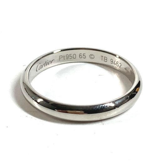 CARTIER プラチナ ロゴ アクセサリー ジュエリー リング・指輪 Pt950 メンズ シルバー