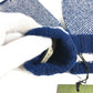 GUCCI 726586 Logo GG Fingerless Gloves Accessories Knitted Gloves Cashmere Women's Navy