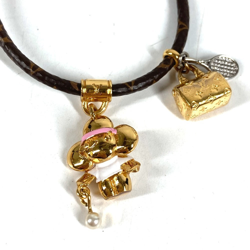 LOUIS VUITTON M8293Z モノグラム ヴィヴィエンヌ テニス アクセサリー バングル ブレスレット モノグラムキャンバス レディース ブラウン
