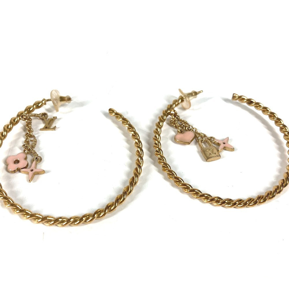 LOUIS VUITTON M65749 モノグラム クレオール ピアス　 アクセサリー フープピアス ピアス メタル レディース ゴールド