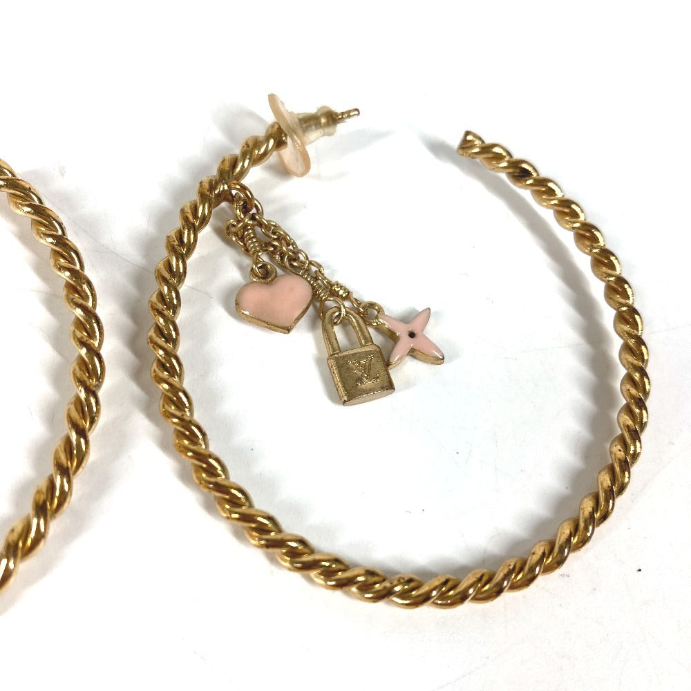 LOUIS VUITTON M65749 モノグラム クレオール ピアス　 アクセサリー フープピアス ピアス メタル レディース ゴールド