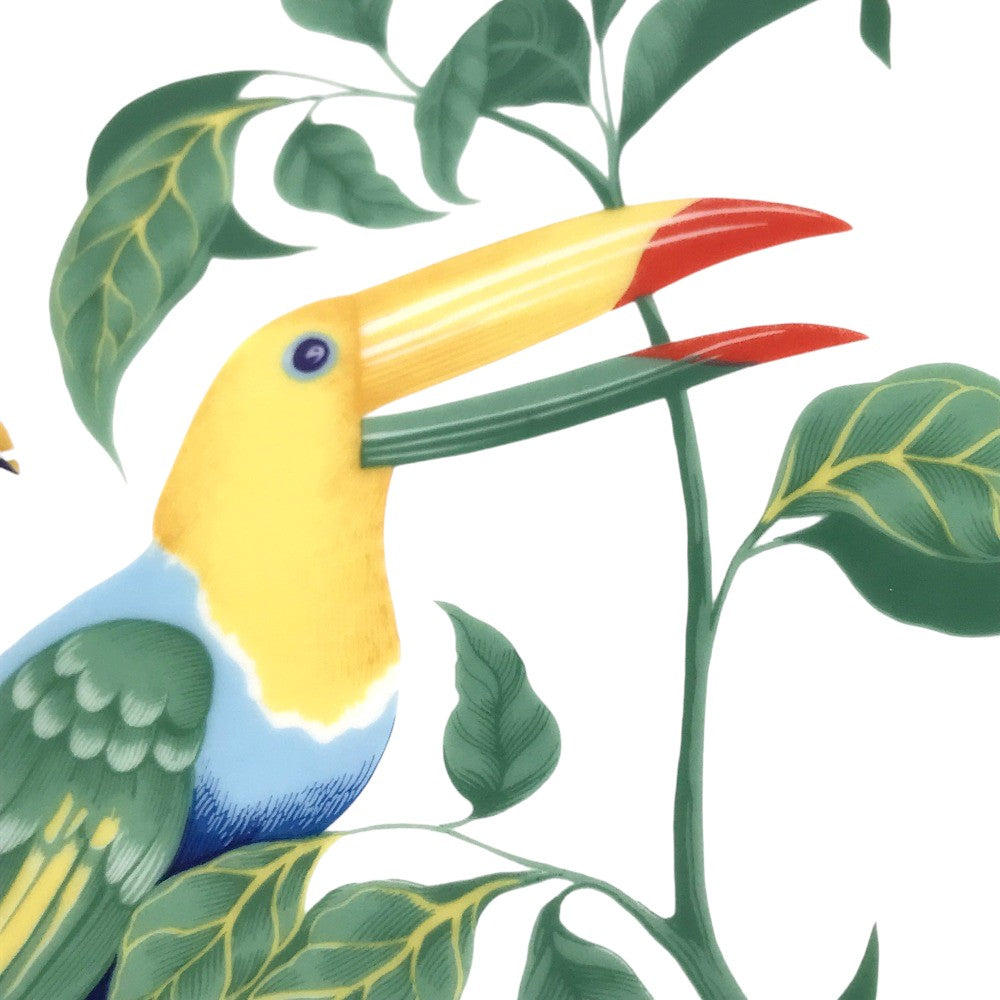 HERMES Toucan bird Plates, Dishes, Large Plates, Kitchenware, Tableware The dishes Pottery Multicolore Used