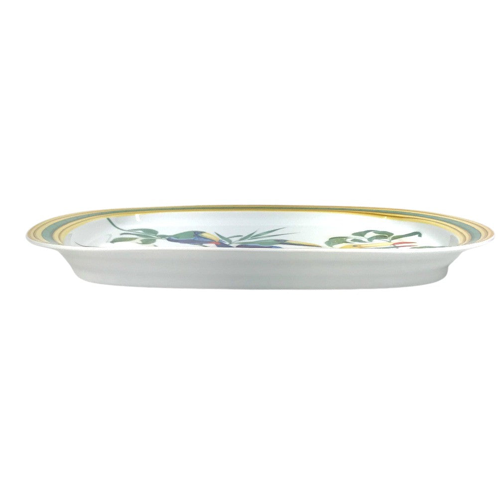 HERMES Toucan bird Plates, Dishes, Large Plates, Kitchenware, Tableware The dishes Pottery Multicolore Used