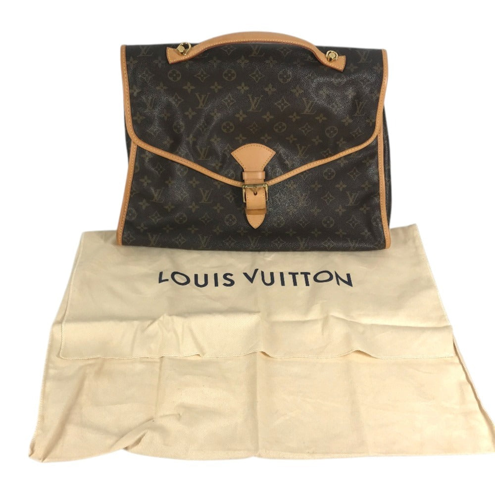 LOUIS VUITTON M51121 Monogram Beverly Bag, business bag, document bag, briefcase Hand Bag MonogramCanvas Brown Used