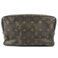 LOUIS VUITTON M47522 Monogram Trousse Toilette 28 Trousse Toilette 28 Cosmetics Pouch Clutch Bag Cosmetics Pouch MonogramCanvas Brown Used