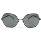 CHANEL 4281-Q-H Chain CC CC Mark logo eyewear glasses glasses sunglasses Metal Black Used
