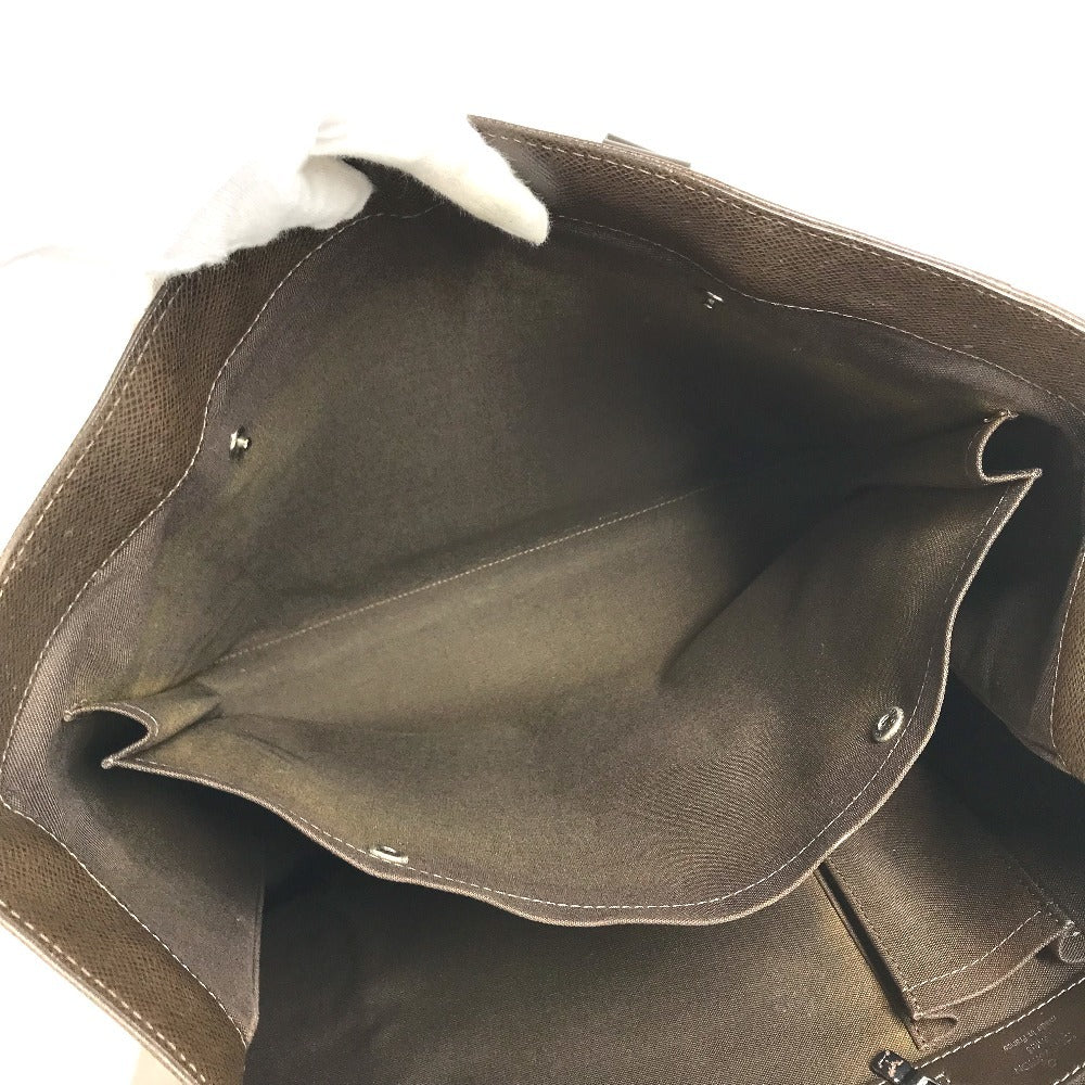 LOUIS VUITTON M31018 Taiga Kasbeck GM Kasbeck GM Business Bag Tote Bag Hand Bag Taiga Leather Grizzly Brown Used
