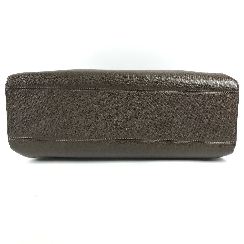 LOUIS VUITTON M31018 Taiga Kasbeck GM Kasbeck GM Business Bag Tote Bag Hand Bag Taiga Leather Grizzly Brown Used