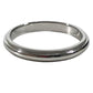 TIFFANY&Co. Platinum Milgrain Accessory Jewelry Ring Pt950 Silver Used