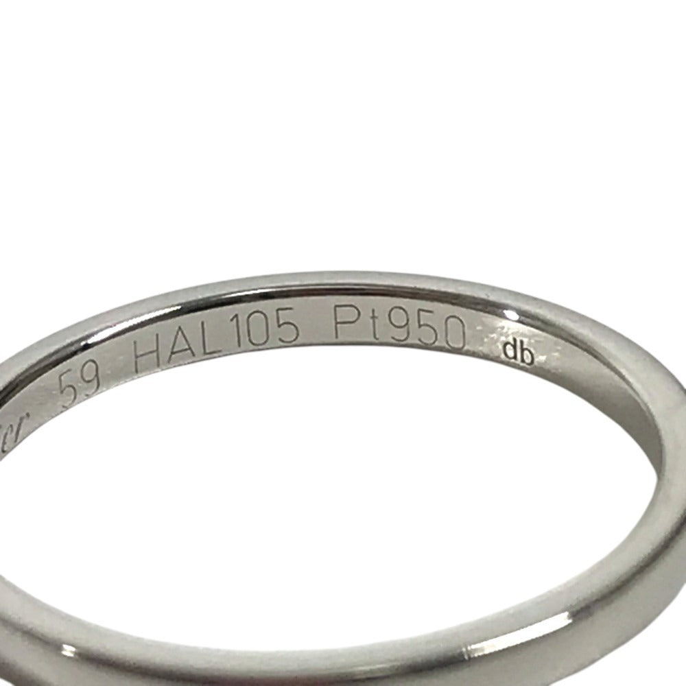 CARTIER Platinum Accessory Jewelry Ring Pt950 Silver Used