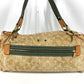 LOUIS VUITTON M95771 Monogram Fleurage Squirrel Shoulder Tote Bag, Boston Bag, Monogram Denim, Unisex, Khaki