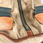 LOUIS VUITTON M95771 Monogram Fleurage Squirrel Shoulder Tote Bag, Boston Bag, Monogram Denim, Unisex, Khaki