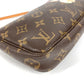 LOUIS VUITTON M51981 Monogram Panda Pochette Accessoires by Takashi Murakami. Accessory pouch, handbag, shoulder bag, Monogram canvas, women's, brown.