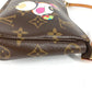 LOUIS VUITTON M51981 Monogram Panda Pochette Accessoires by Takashi Murakami. Accessory pouch, handbag, shoulder bag, Monogram canvas, women's, brown.