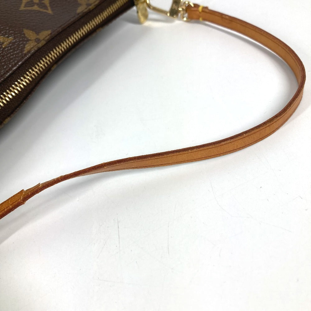 LOUIS VUITTON M51981 Monogram Panda Pochette Accessoires by Takashi Murakami. Accessory pouch, handbag, shoulder bag, Monogram canvas, women's, brown.