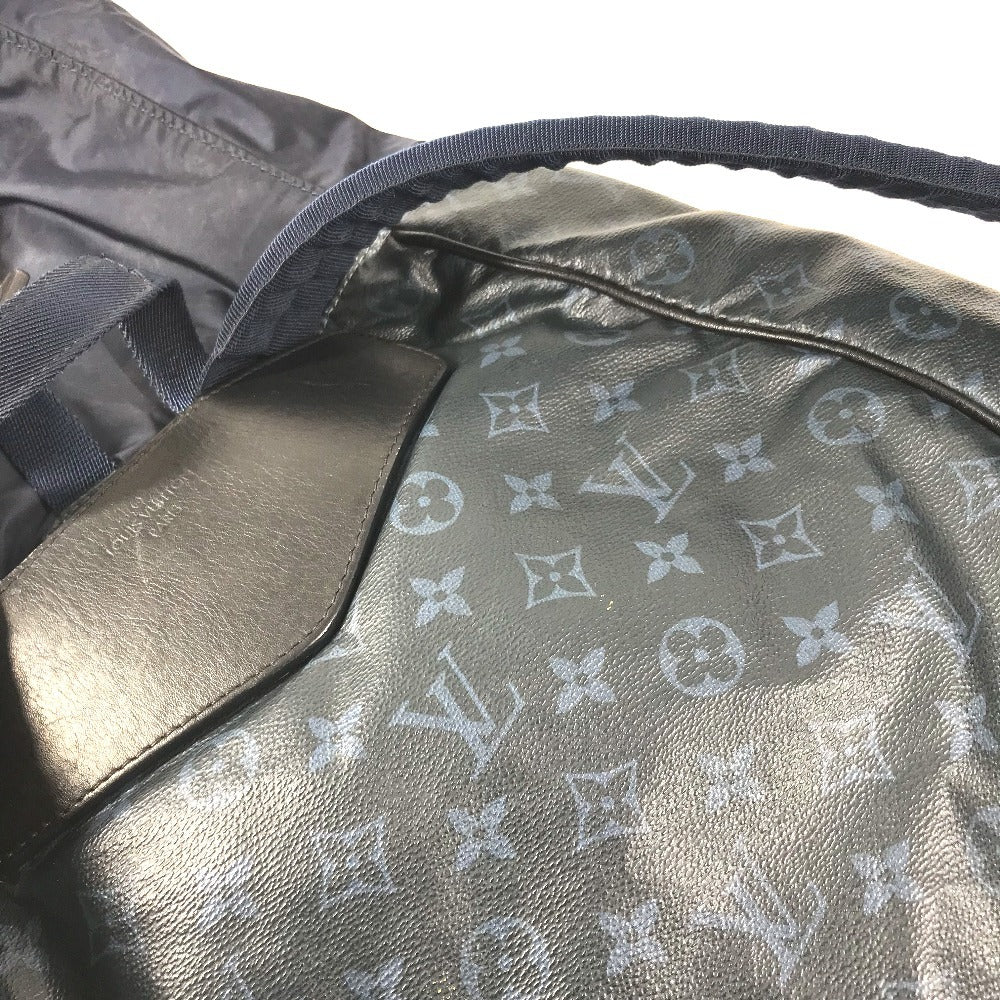 LOUIS VUITTON M41707 Monogram Cobalt Ultralight Backpack, Monogram Canvas, Unisex, Navy