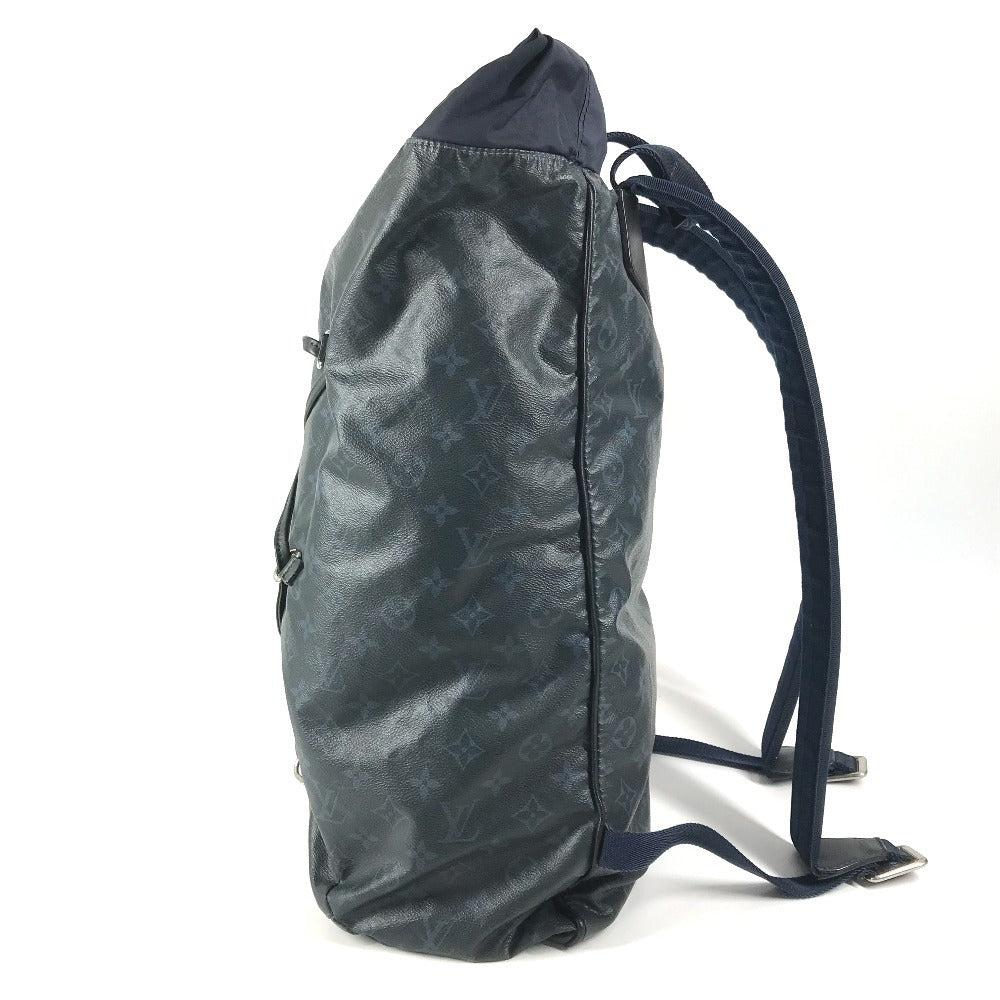 LOUIS VUITTON M41707 Monogram Cobalt Ultralight Backpack, Monogram Canvas, Unisex, Navy
