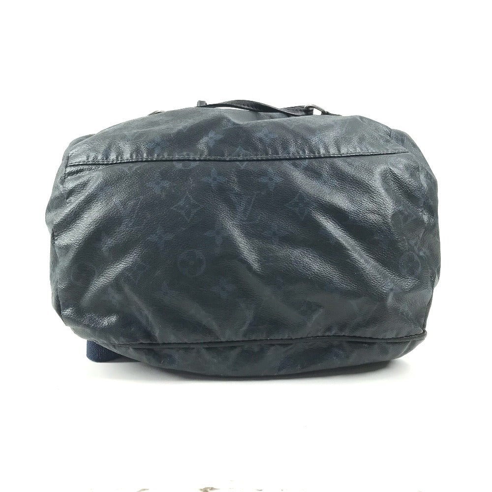 LOUIS VUITTON M41707 Monogram Cobalt Ultralight Backpack, Monogram Canvas, Unisex, Navy