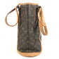 LOUIS VUITTON M42236 Monogram Bucket GM Shoulder Tote Bag in Monogram Canvas, Brown, Unisex