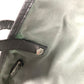 PRADA B4605C Snake Triangle Logo Plate Shoulder Bag Tote Bag Leather/Nylon Unisex Grey