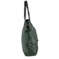 PRADA B4605C Snake Triangle Logo Plate Shoulder Bag Tote Bag Leather/Nylon Unisex Grey
