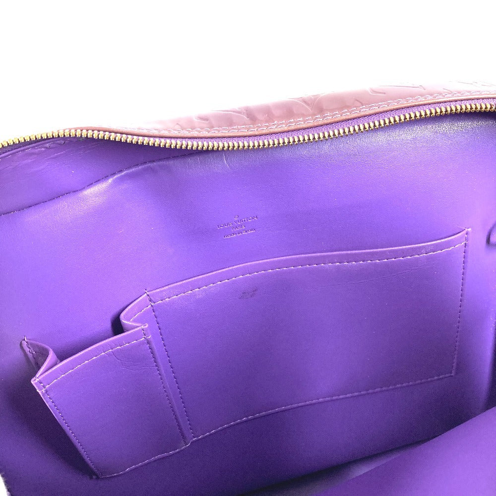 LOUIS VUITTON M91081 モノグラムヴェルニ サットン カバン ボストンバッグ 肩掛け トートバック ショルダーバッグ モノグラムヴェルニキャンバス レディース ヴァイオレット パープル