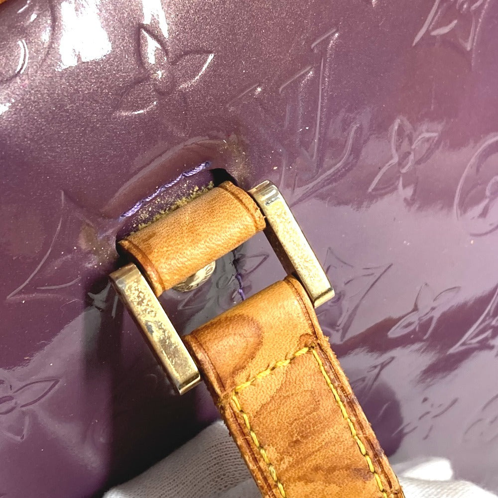 LOUIS VUITTON M91081 モノグラムヴェルニ サットン カバン ボストンバッグ 肩掛け トートバック ショルダーバッグ モノグラムヴェルニキャンバス レディース ヴァイオレット パープル