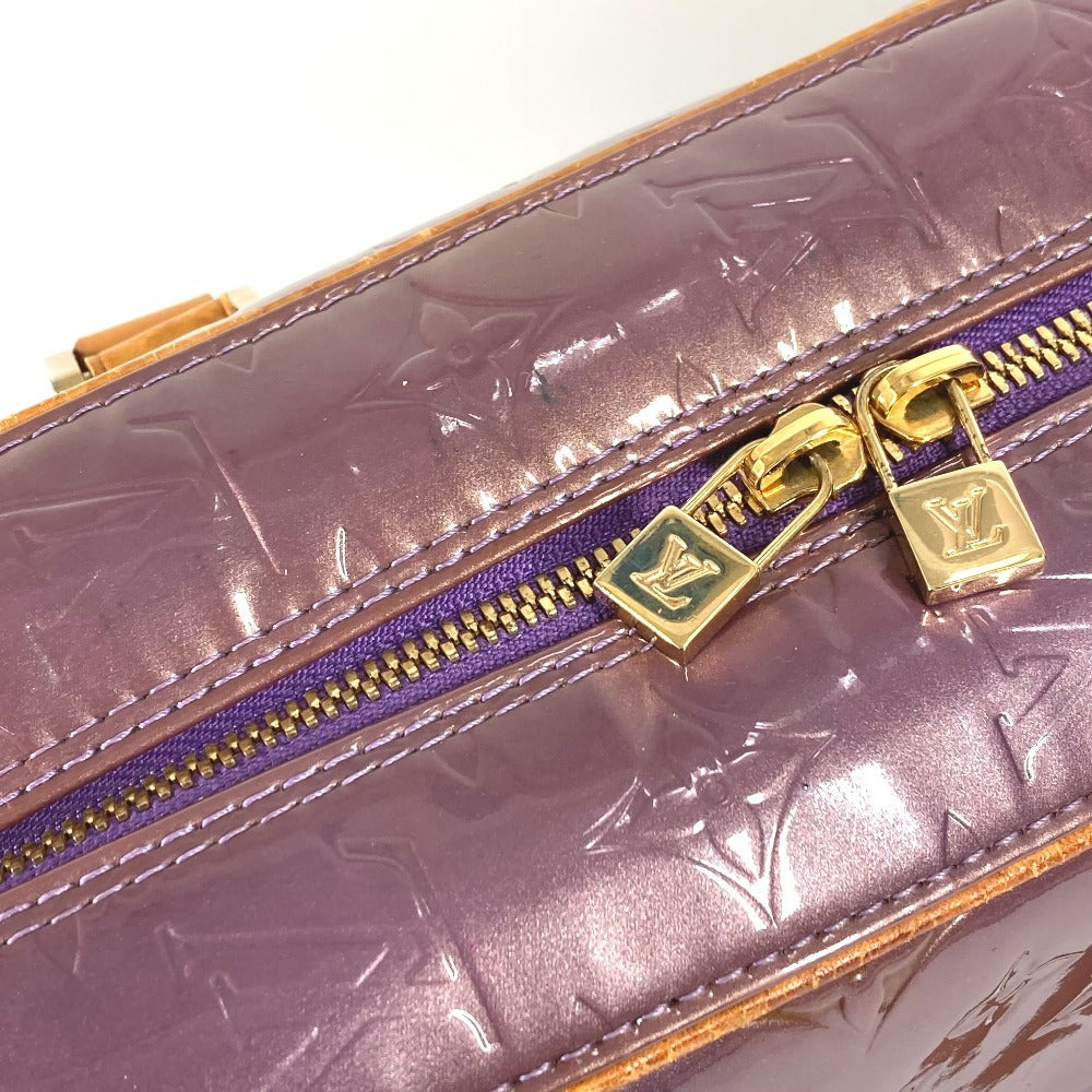 LOUIS VUITTON M91081 モノグラムヴェルニ サットン カバン ボストンバッグ 肩掛け トートバック ショルダーバッグ モノグラムヴェルニキャンバス レディース ヴァイオレット パープル