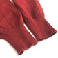 HERMES all-over print hooded knit top with silk accents, cashmere, and a cashmere-blend jacket. Available in red and yellow.
