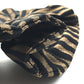 FENDI Pequin Scrunchie Hair Accessory, Hair Tie, Canvas Hair Tie, Women's, Brown, Brown and Black