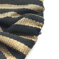 FENDI Pequin Scrunchie Hair Accessory, Hair Tie, Canvas Hair Tie, Women's, Brown, Brown and Black