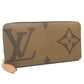 LOUIS VUITTON M67687 Monogram Giant Zippy Wallet, Monogram Reverse Canvas, Women's, Brown