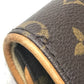 LOUIS VUITTON M51855 Monogram Florentine Pochette Waist Bag, Monogram Canvas, Women's, Brown