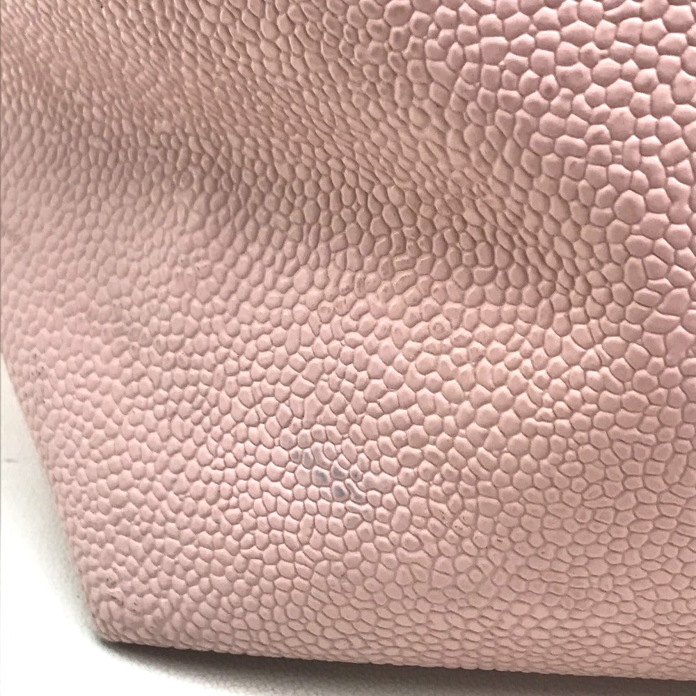 Herve Chapelier boat-shaped tote bag, canvas handbag, women's, light pink and brown