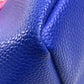 Herve Chapelier Two-Tone Boat-Shaped Mini Handbag, Pt950, Women's, Blue and Pink