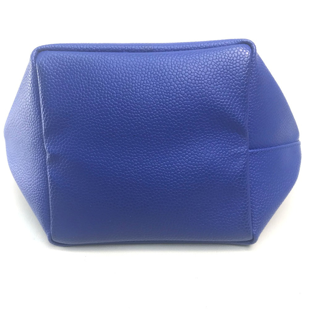 Herve Chapelier Two-Tone Boat-Shaped Mini Handbag, Pt950, Women's, Blue and Pink