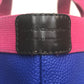 Herve Chapelier Two-Tone Boat-Shaped Mini Handbag, Pt950, Women's, Blue and Pink