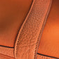 HERMES Garden Party PM Shoulder Bag/Tote Bag in Toile Officier Leather, Women's, Orange