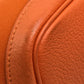 HERMES Garden Party PM Shoulder Bag/Tote Bag in Toile Officier Leather, Women's, Orange