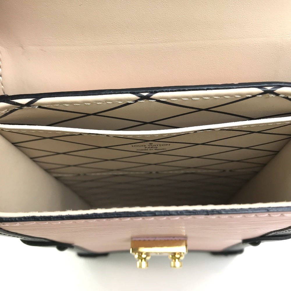 LOUIS VUITTON M67872 Epi Leather Pochette Trunk Vertical Bag, Spring/Summer 2018, Women's Shoulder Bag, Rose Ballerine