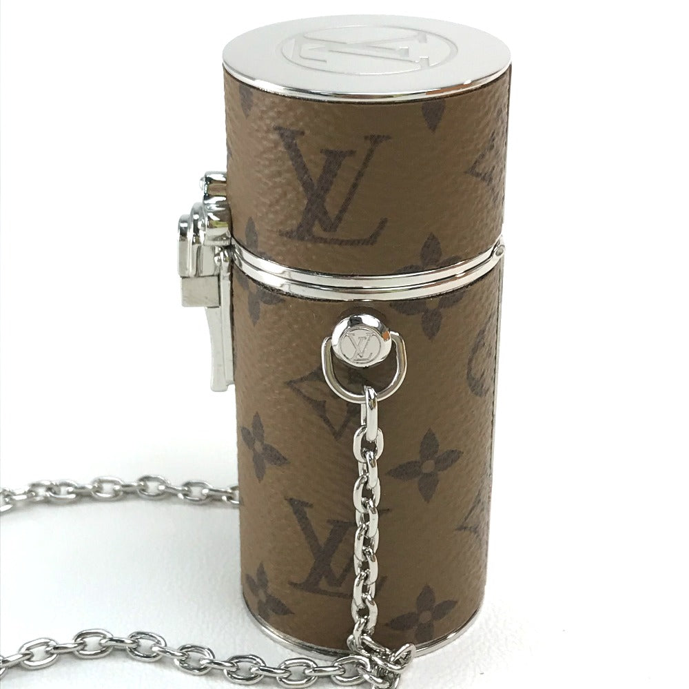 LOUIS VUITTON MP2407 Monogram Reverse Lipstick Case, Necklace/Accessories Case, Monogram Reverse Canvas, Women's, Brown
