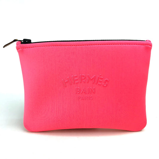HERMES トゥルース ネオバンPM 小物入れ ポーチ ポリアミド レディース バブルガム ライトピンク