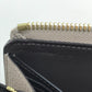 LOUIS VUITTON M63104 Monogram Flower Portefeuille Comete Zippy Wallet, Taurillon Leather, Women's, Gallé, Beige with Gold Hardware