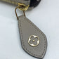 LOUIS VUITTON M63104 Monogram Flower Portefeuille Comete Zippy Wallet, Taurillon Leather, Women's, Gallé, Beige with Gold Hardware