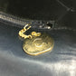 CELINE Old C Carriage Monogram Shoulder Bag, Canvas/Leather, Women's, Gray/Navy