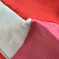 HERMES Cabas Drapeaux au Vent Beach Bag, Rope Handle Tote Bag, Cotton, Women's, Pink and Red