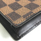 LOUIS VUITTON N45271 Damier Portobello Shoulder Bag, Damier Canvas, Ebene Brown, Women's
